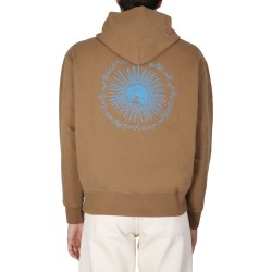SWEATSHIRT WITH LOGO EMBROIDERY