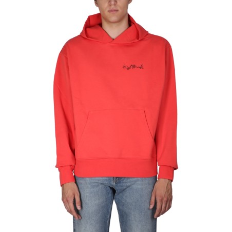SWEATSHIRT WITH LOGO EMBROIDERY