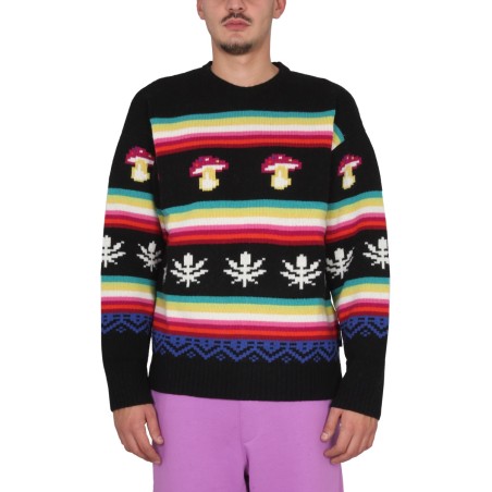 WOOL CREW NECK SWEATER