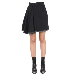 ASYMMETRICAL MINI SKIRT