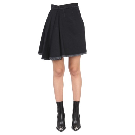 ASYMMETRICAL MINI SKIRT