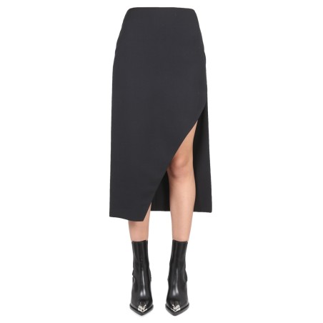 WOOL AND MOHAIR SKIRT