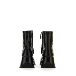 ANKLE BOOT WITH SQUARE TOE