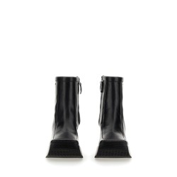 ANKLE BOOT WITH SQUARE TOE