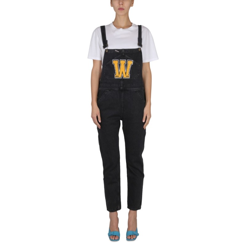 DUNGAREES WITH LOGO