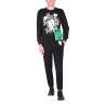 JOGGING PANTS WITH EMBROIDERED SKULL