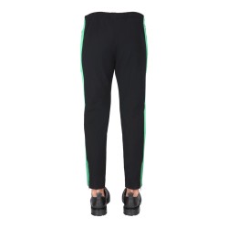 JOGGING PANTS WITH EMBROIDERED SKULL
