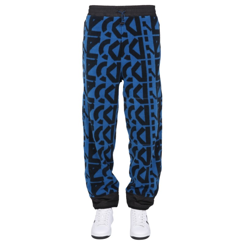 JOGGING PANTS WITH MONOGRAM LOGO