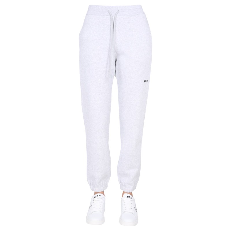 JOGGING PANTS WITH LOGO PRINT