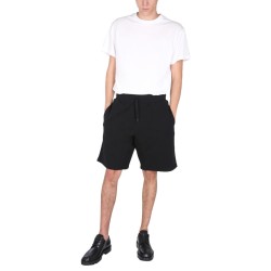 BERMUDA WITH LOGO EMBROIDERED
