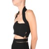 RIBBED BUSTIER