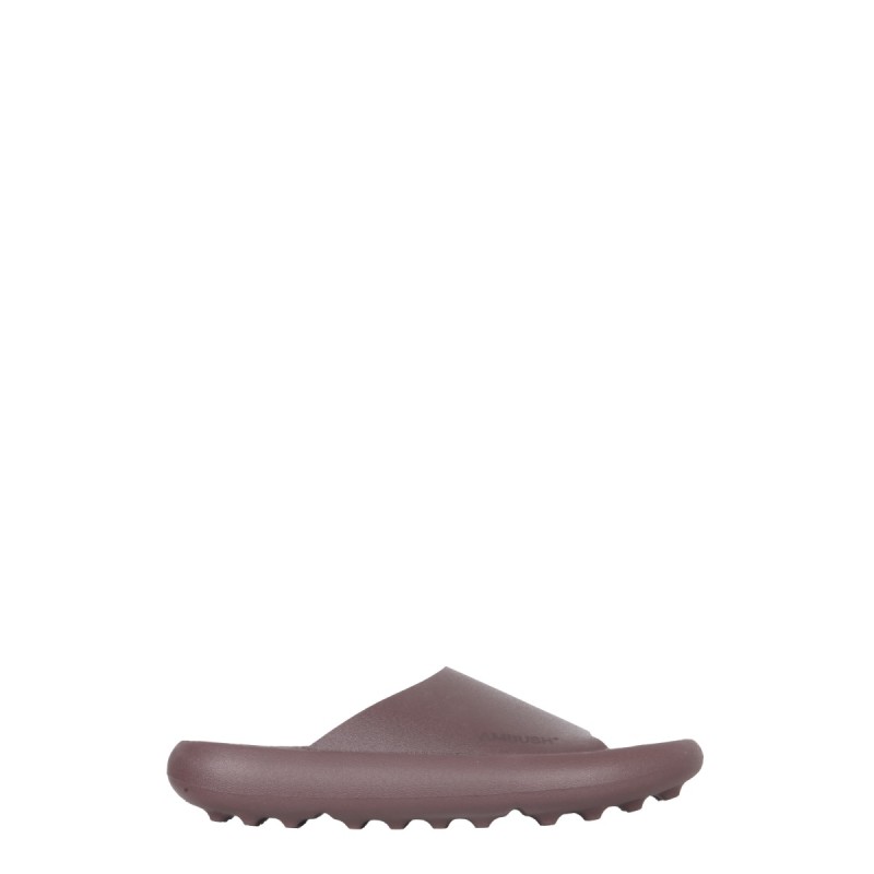 RUBBER SLIDE SANDALS
