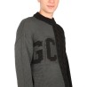 SWEATER WITH LOGO INLAY