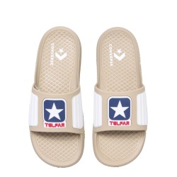 RUBBER SLIDE SANDALS