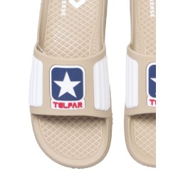 RUBBER SLIDE SANDALS