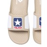RUBBER SLIDE SANDALS