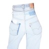 DOUBLE WAISTED JEANS