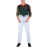 DOUBLE WAISTED JEANS