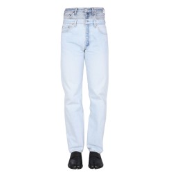 DOUBLE WAISTED JEANS