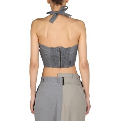 TOP WITH CROSSED STRAPS