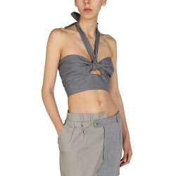 TOP WITH CROSSED STRAPS