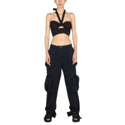 TOP WITH CROSSED STRAPS