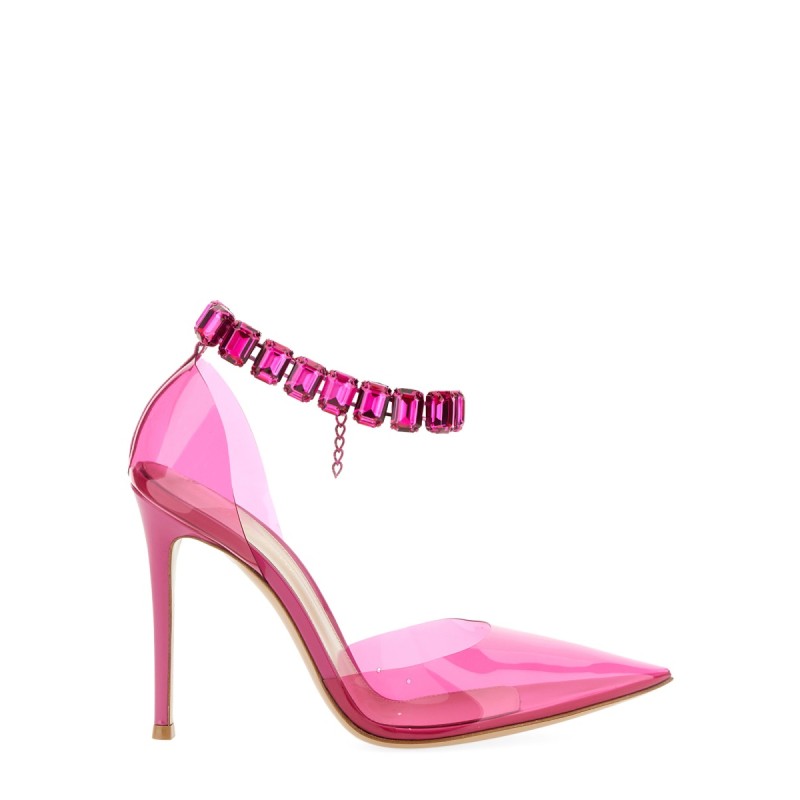 SANDAL WITH CRYSTALS