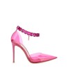 SANDAL WITH CRYSTALS