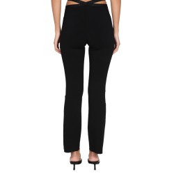 CROSS LEGGINGS WITH LOGO
