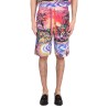 BERMUDA SHORTS WITH HAWAII PRINT