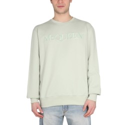 SWEATSHIRT WITH LOGO EMBROIDERY