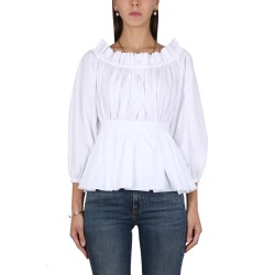 COTTON POPLIN TOP