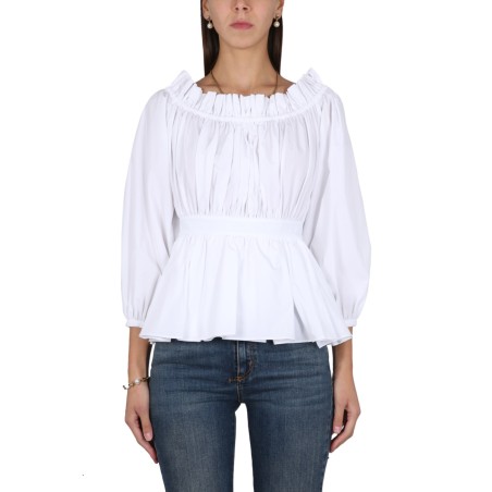 COTTON POPLIN TOP