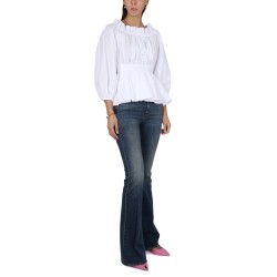 COTTON POPLIN TOP
