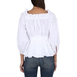 COTTON POPLIN TOP