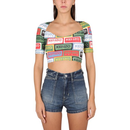 KENZO LABELS SHORT TOP