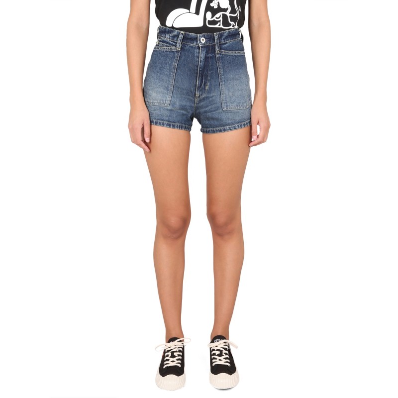 SHORT IN DENIM