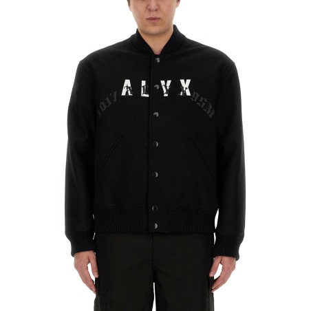 BOMBER JACKET WITH LOGO
