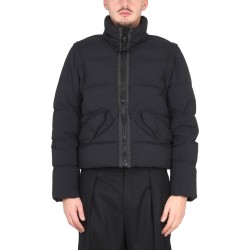 DOWN JACKET WITH REMOVABLE SLEEVES