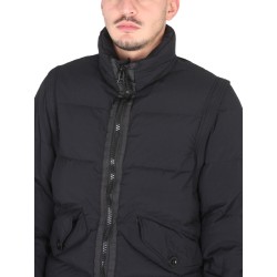 DOWN JACKET WITH REMOVABLE SLEEVES