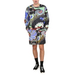 PSYCHEDELIC PRINT SWEATSHIRT