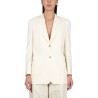 BLAZER WITH KNIT DETAIL