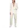 BLAZER WITH KNIT DETAIL