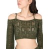 MONOGRAM MACRAME TOP