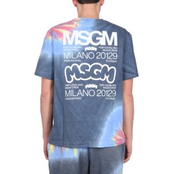 MSGM X BUTTER STUDIO T-SHIRT