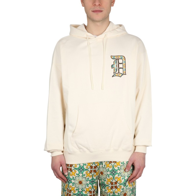 HOODED SWEATSHIRT WITH LOGO