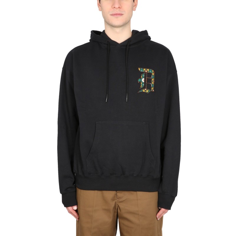 HOODED SWEATSHIRT WITH LOGO