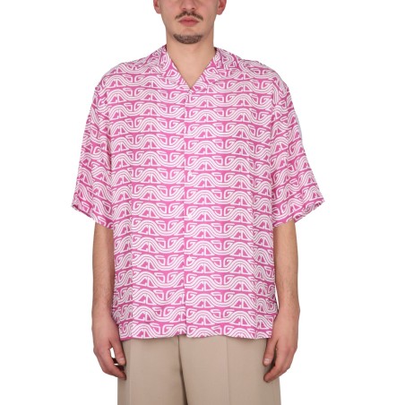 MONOGRAM WAVED SHIRT