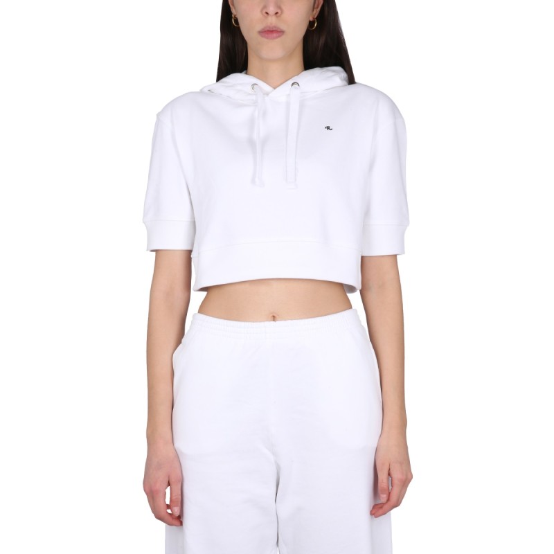 SWEATSHIRT WITH LOGO EMBROIDERY