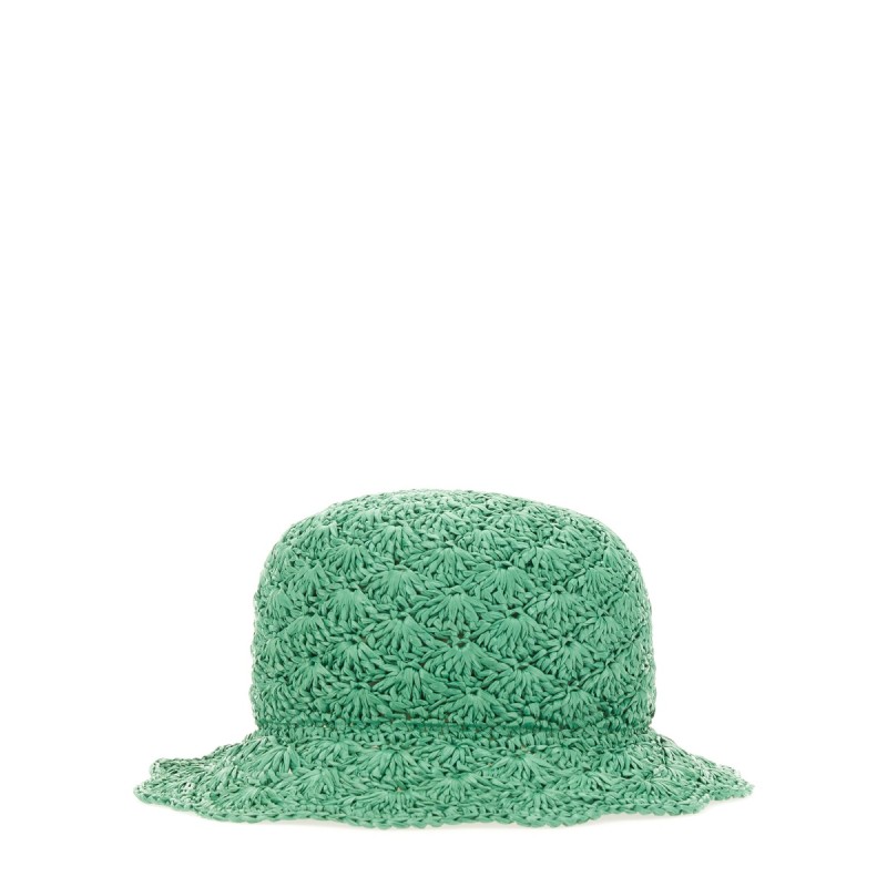 RAFFIA BUCKET HAT